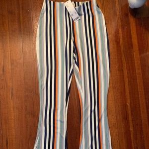 Urban Outfitters Striped Flare Pants